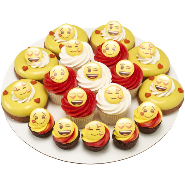 emoji™ Heart Assortment Cupcake Rings