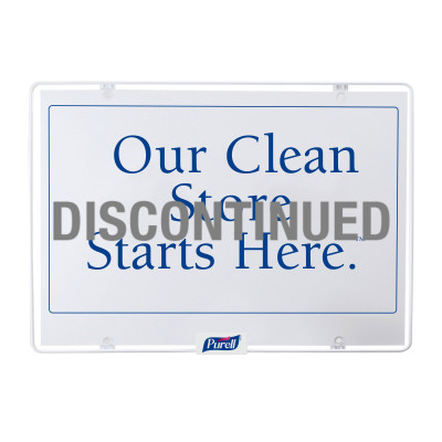 Wipes Station Sign - Our Clean Store - DISCONTINUED