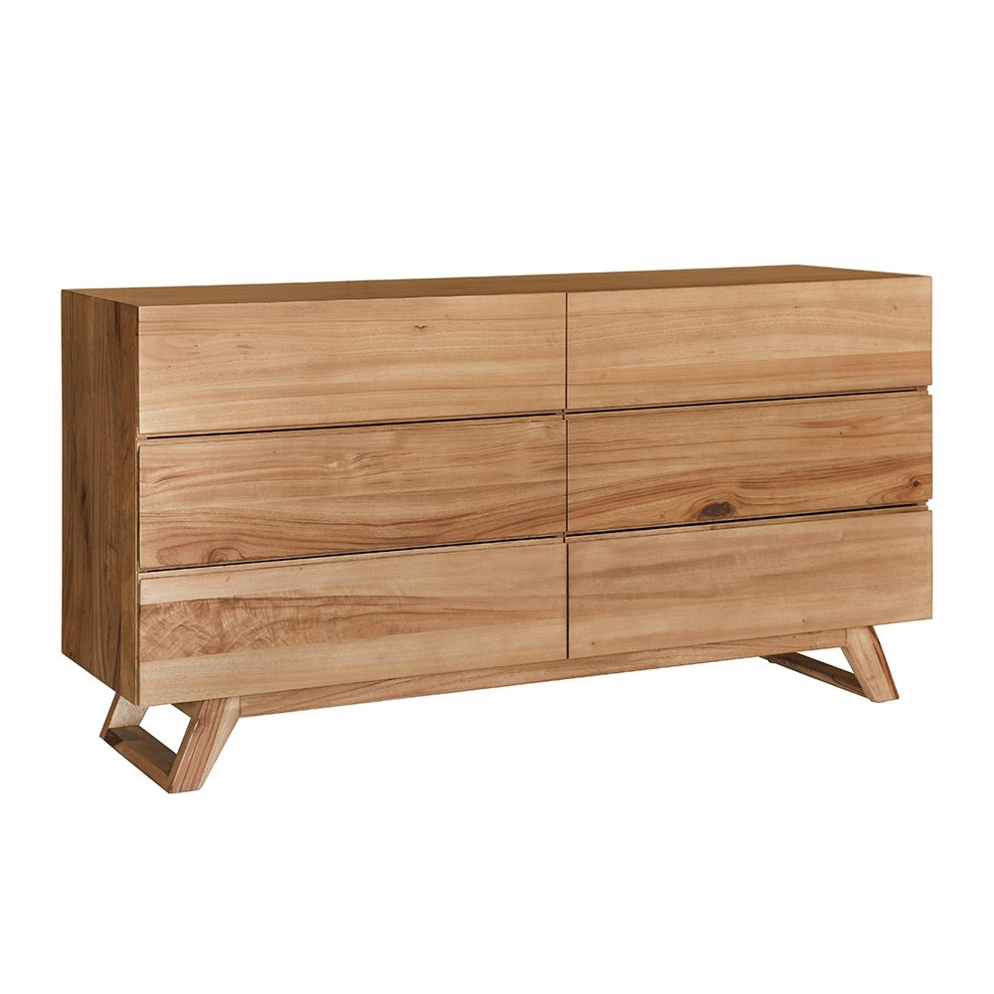 Product image of the Byron Dresser (6 Drawer), Natural from Forty Winks