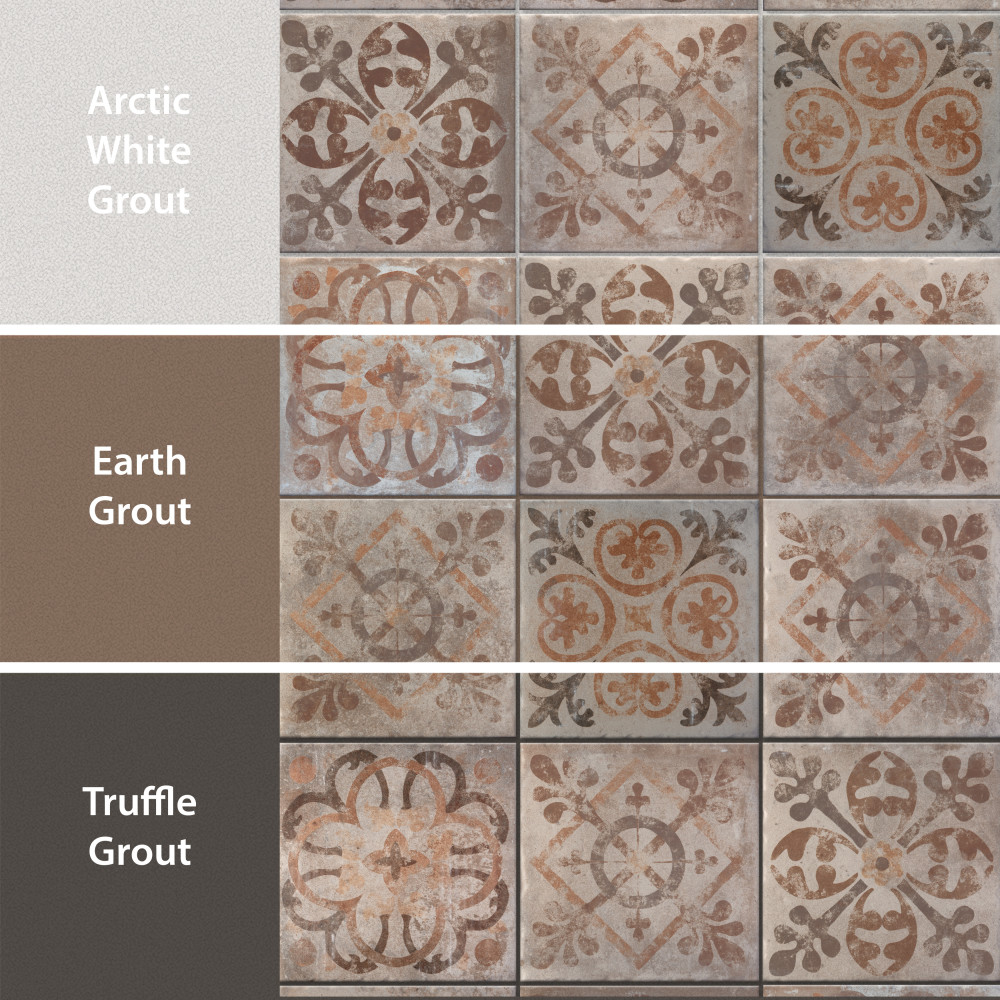 Americana Melrose 8-3/4 in. x 8-3/4 in. Porcelain Floor and Wall Tile