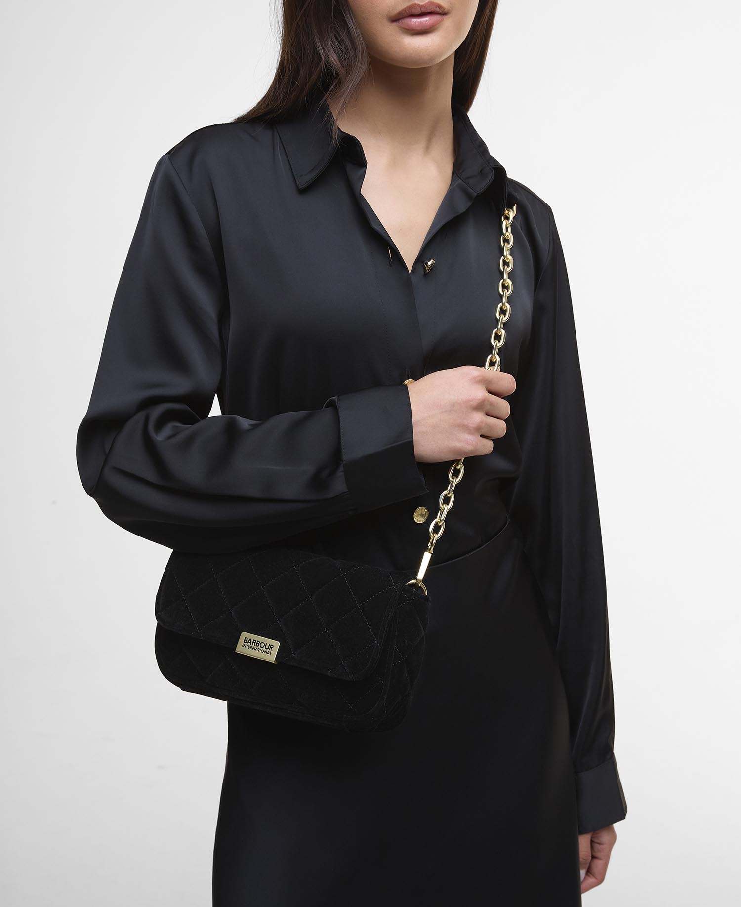 Soho Quilted Mini Crossbody Bag image number 5