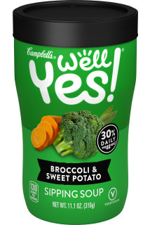 Broccoli & Sweet Potato Sipping Soup