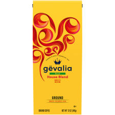 Gevalia House Blend Decaf Medium 100% Arabica Ground Coffee, 12 oz Bag