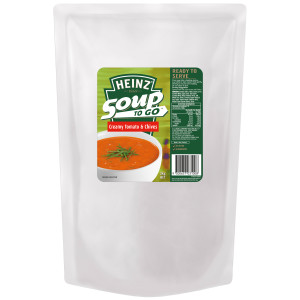 heinz® soup to go® creamy tomato & chives soup 3kg x 4 image
