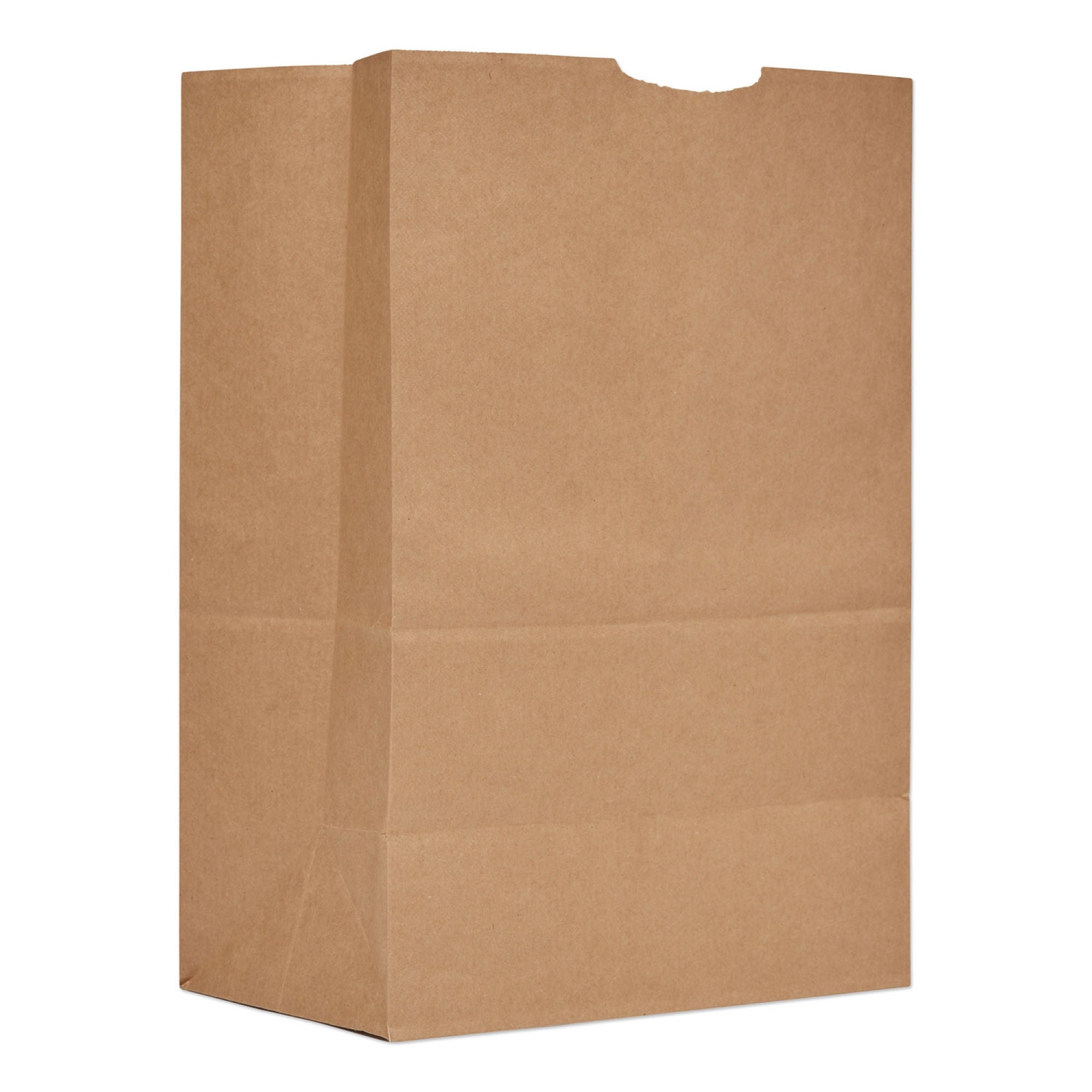 Brown Kraft Paper Grocery Bag, 7 x 12 x 17 Inch