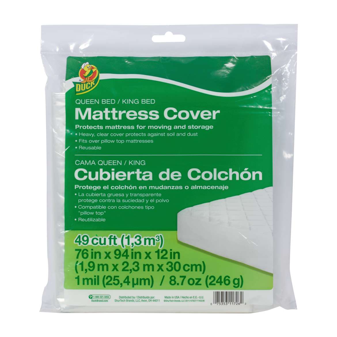 Queen/King Bed Mattress Cover Image
