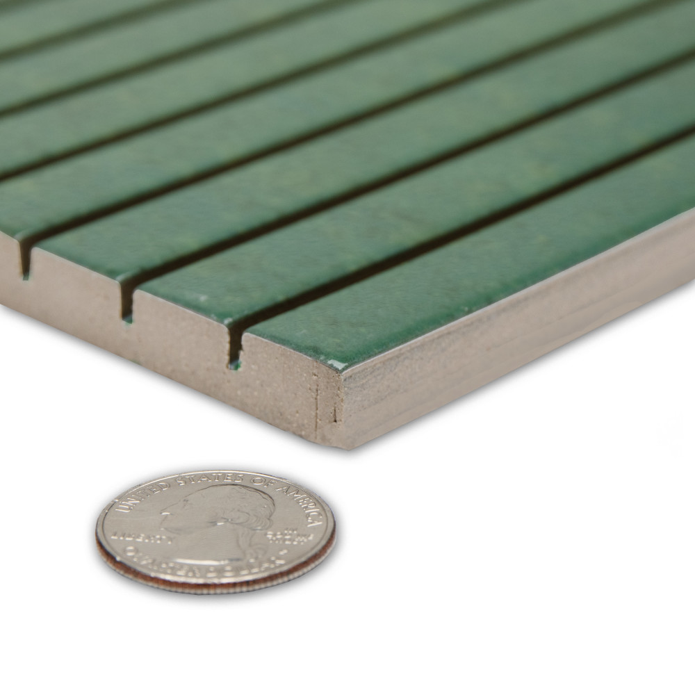 Capri Strata Oliva 6-7/8 in. x 14 in. Porcelain Floor and Wall Tile