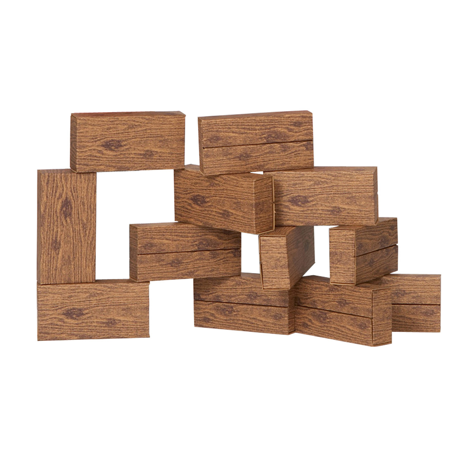 Smart Monkey Toys Giant Timber Blocks, 16 Pieces