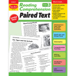 Evan-Moor Educational Publishers Reading Comprehension: Paired Text, Grade 3 EMC3293