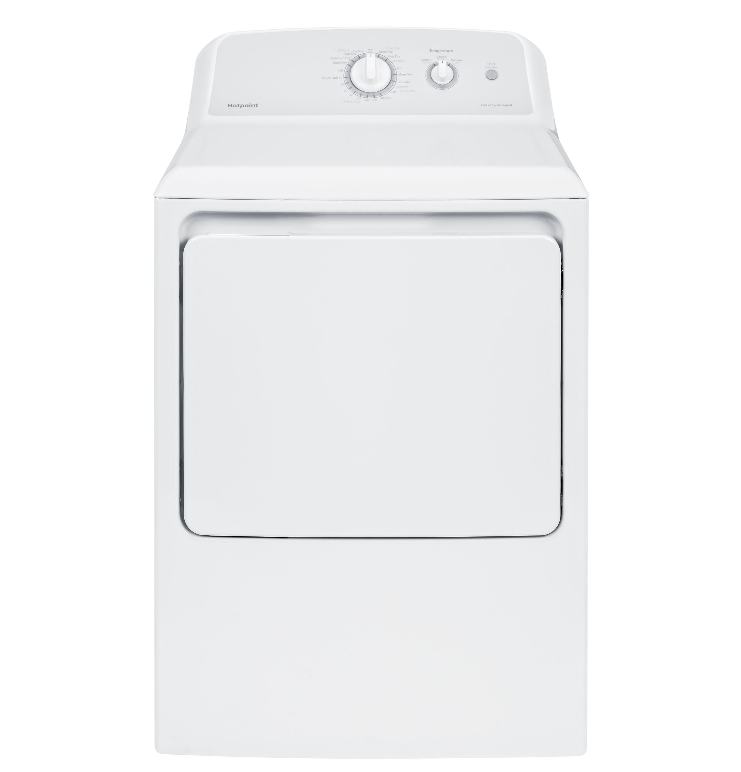 Hotpoint® 6.2 cu. ft. Capacity aluminized alloy Electric Dryer