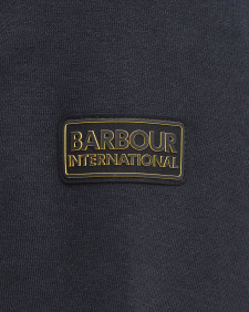 Outline Half-Zip Sweatshirt Classic Black