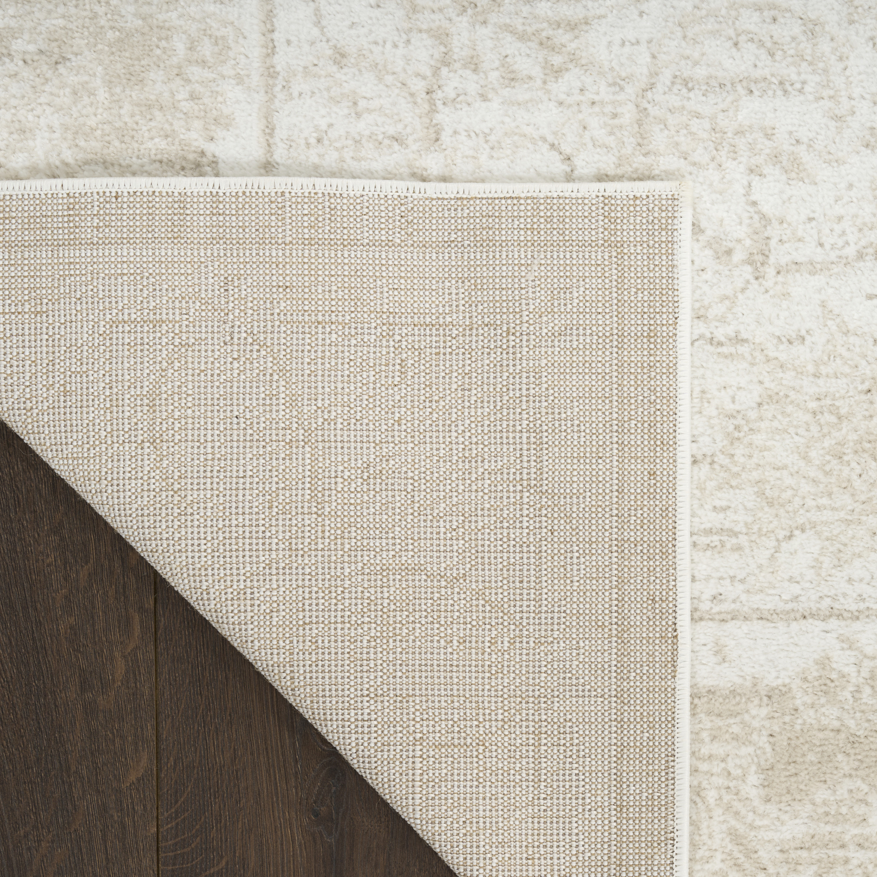 Nourison Dekor 2' x 4' Ivory Taupe Vintage Indoor Rug
