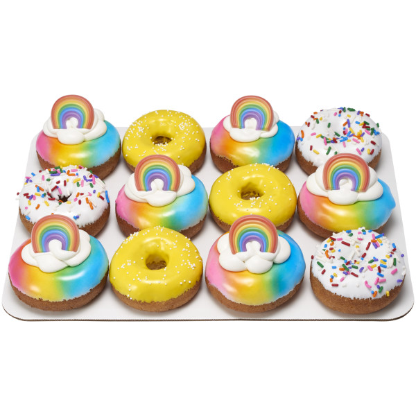 Traditional Rainbow Cupcake Rings