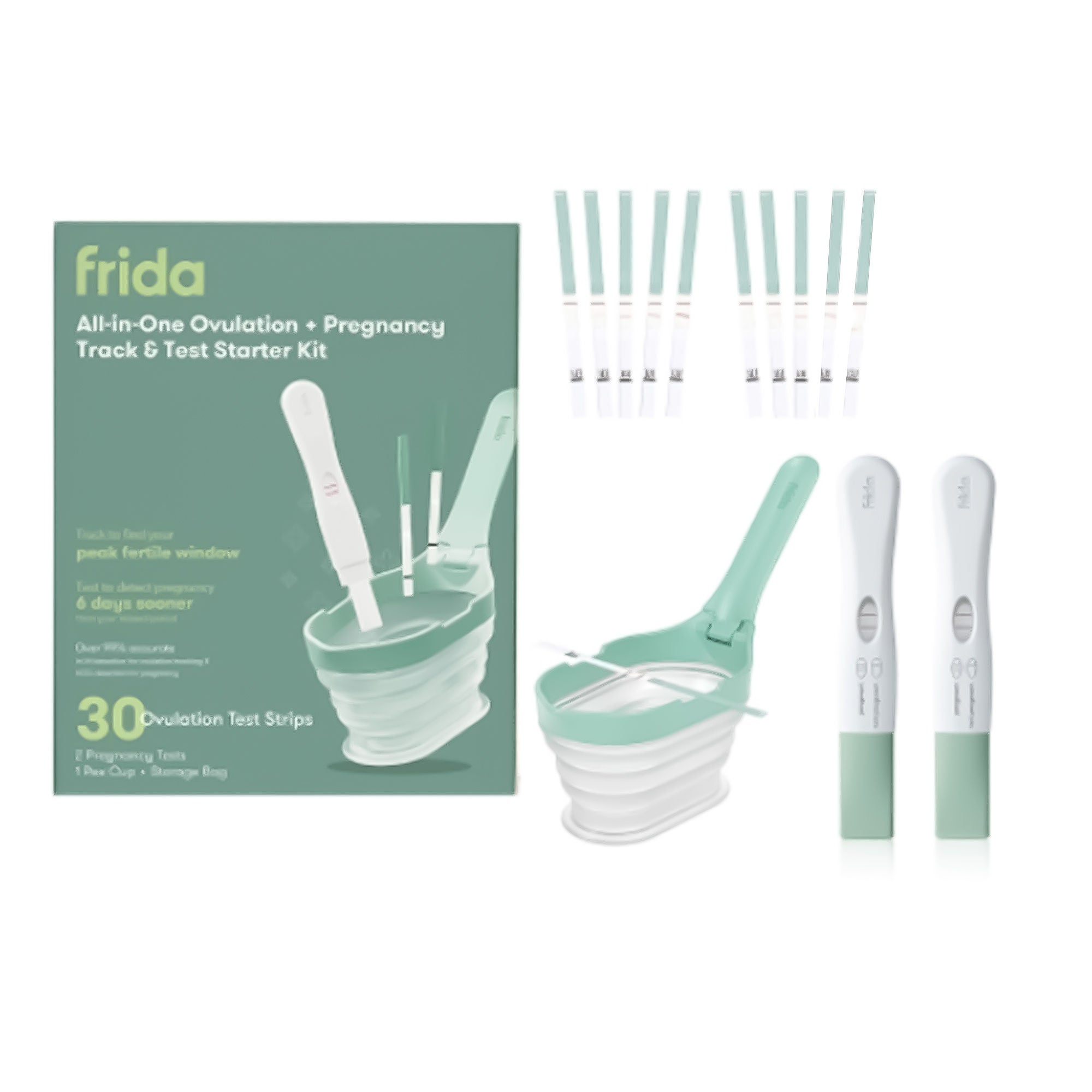 Fridababy LLC TEST KIT, OVULATION PREGNANCY ALL-IN-ONE (1/KT 12/KT/CS)