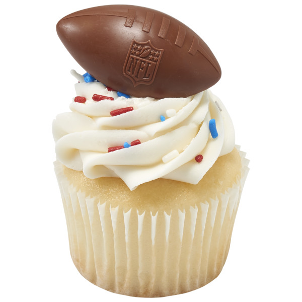 NFL Team Helmet Cupcake Rings