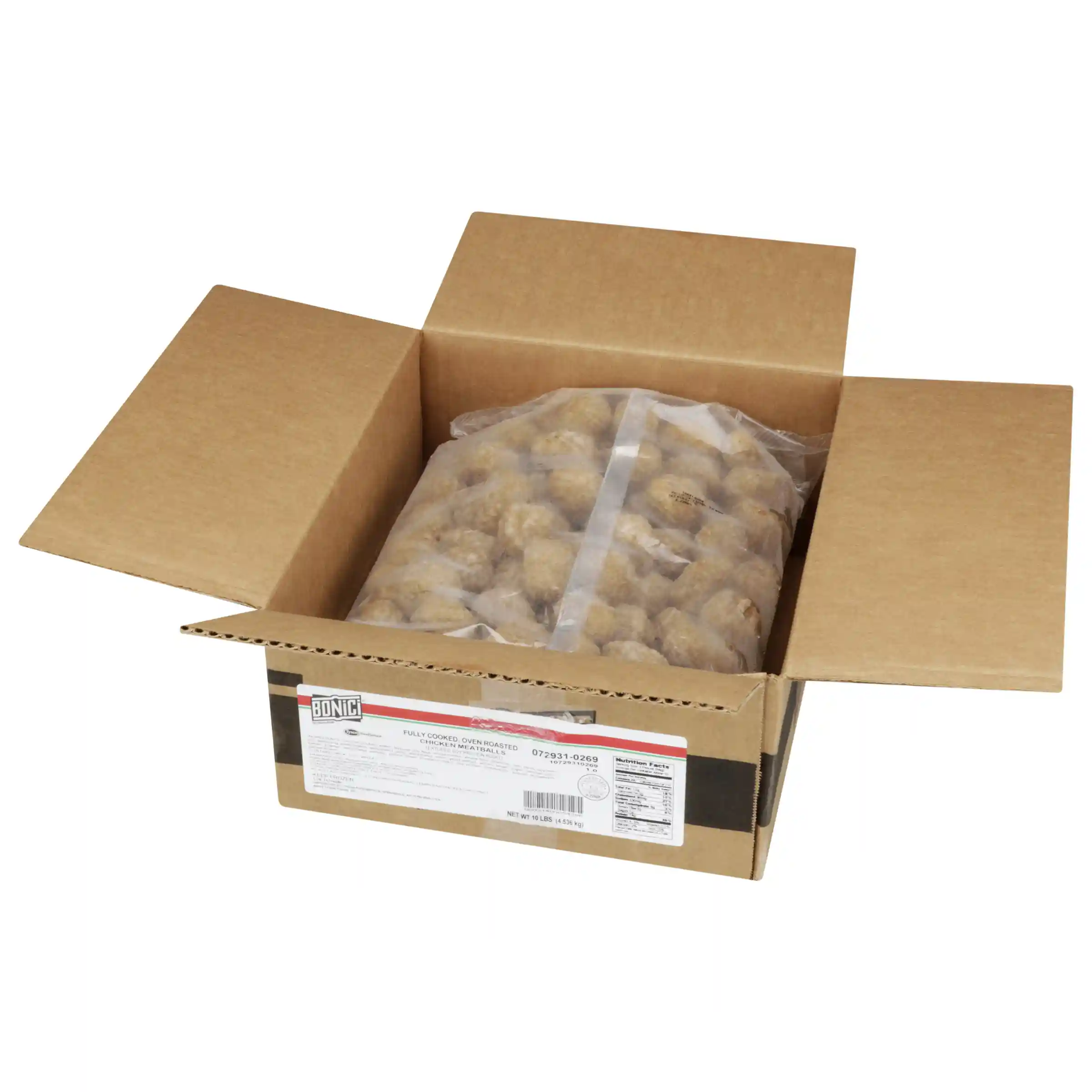 Bonici® Fully Cooked Oven Roasted Savory Chicken Meatballs, 1 oz_image_4