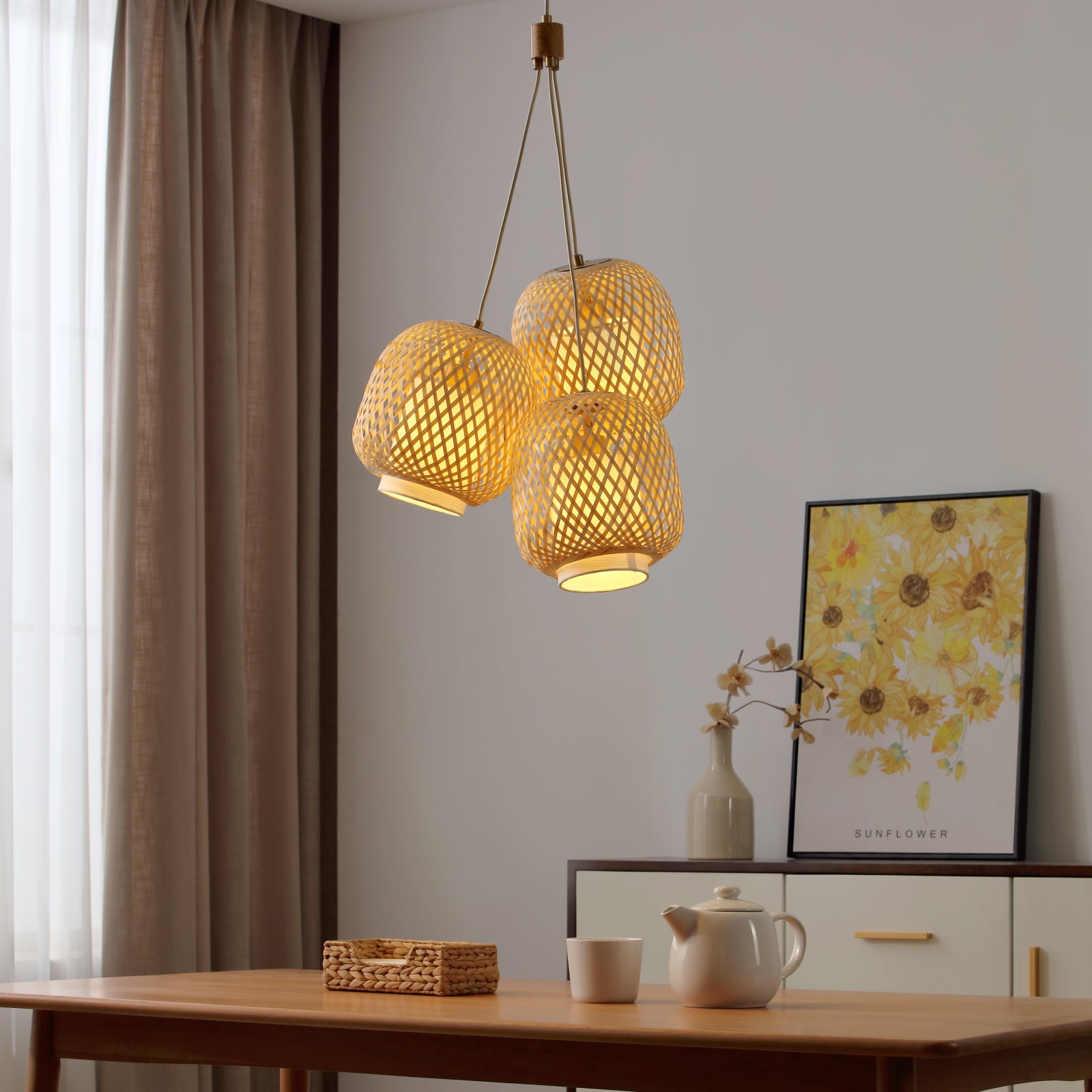 Fos 3 Light Pendant — installation 3
