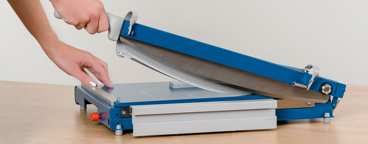 Dahle guillotine paper trimmers