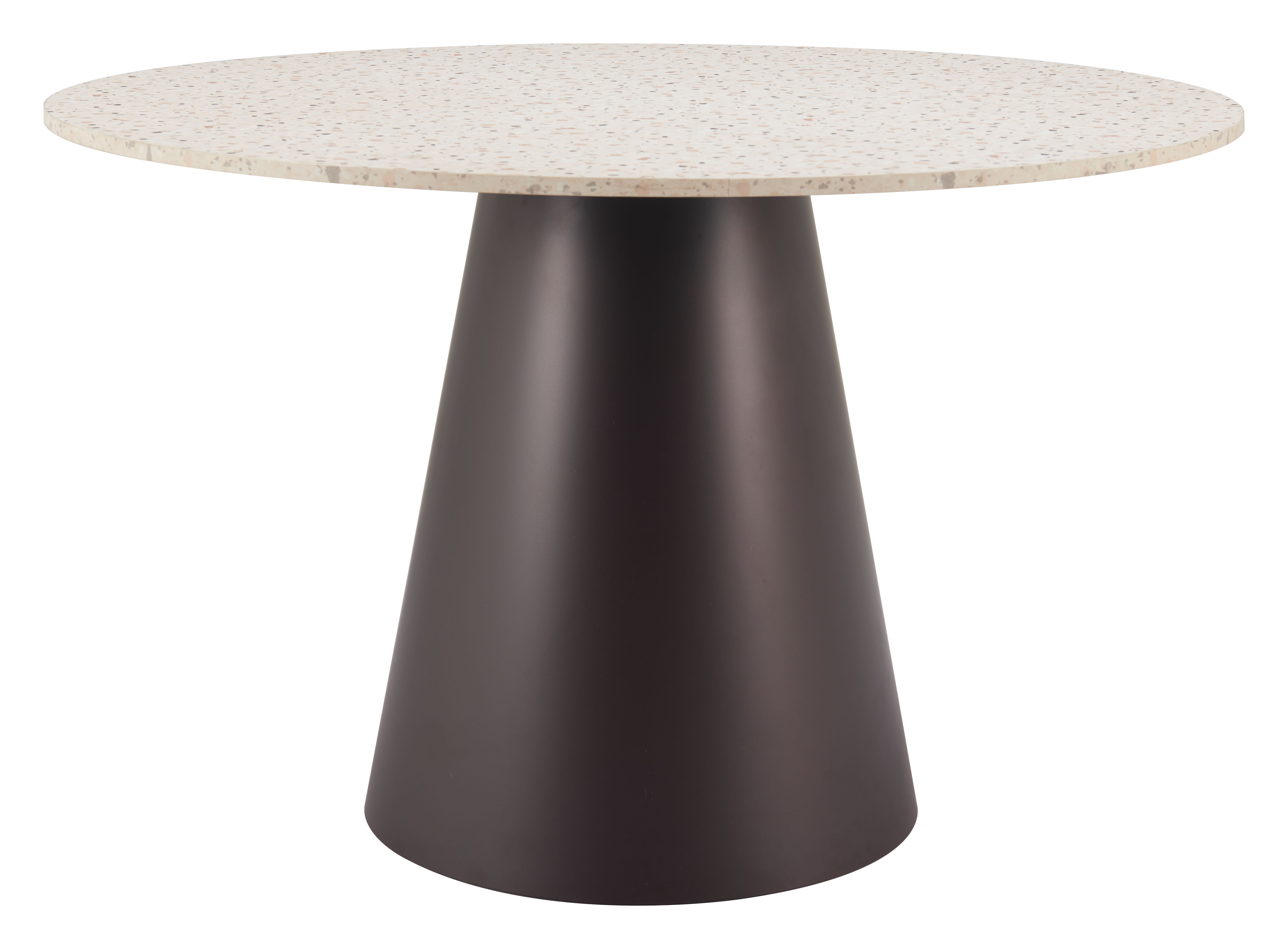 Jorf Dining Table Beige & Bronze product image