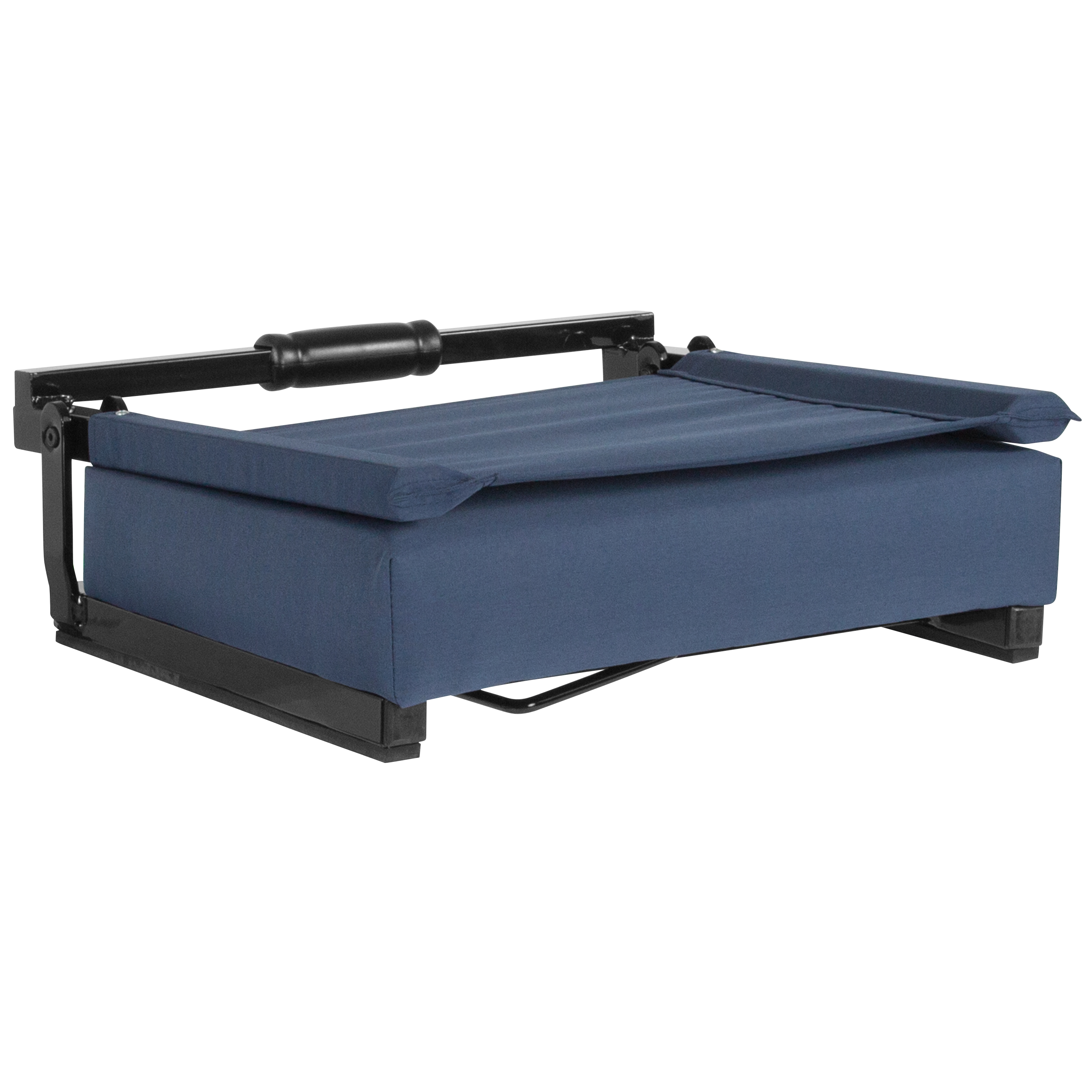 Juego de 2.500 lb. Silla de estadio ligera clasificada con asiento ultra acolchado, azul marino... - Imagen 174 de 175