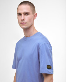 Outline T-Shirt Manor Blue