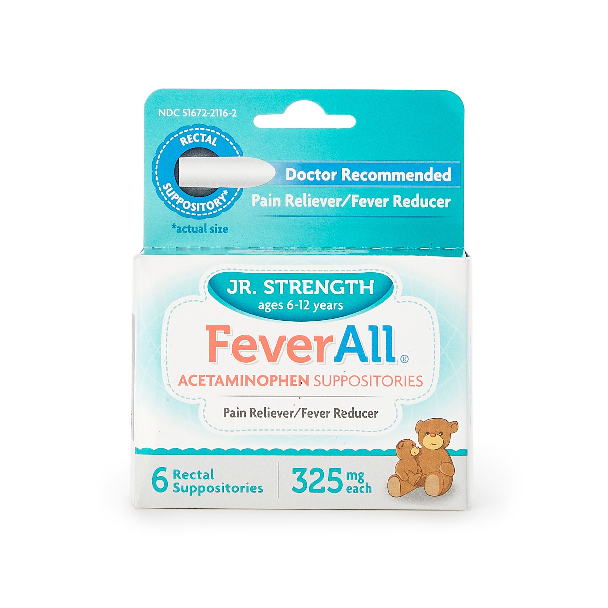FeverAll® Acetaminophen Rectal Suppository