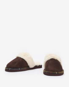 Claudia Mule Slippers Camel