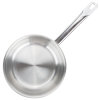 2 ¼-quart Centurion® curved sauté pan in natural finish