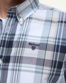 Camicia a quadri Gabe a maniche lunghe leggermente aderente 