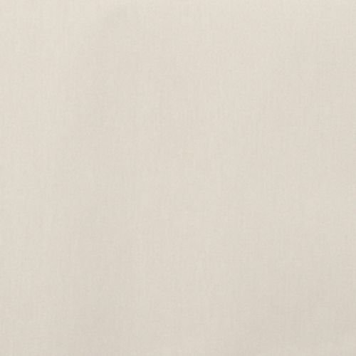 Beige fabric-like wall covering fills the frame, showing faint vertical grain; it evenly reflects soft light in a neutral, featureless interior.