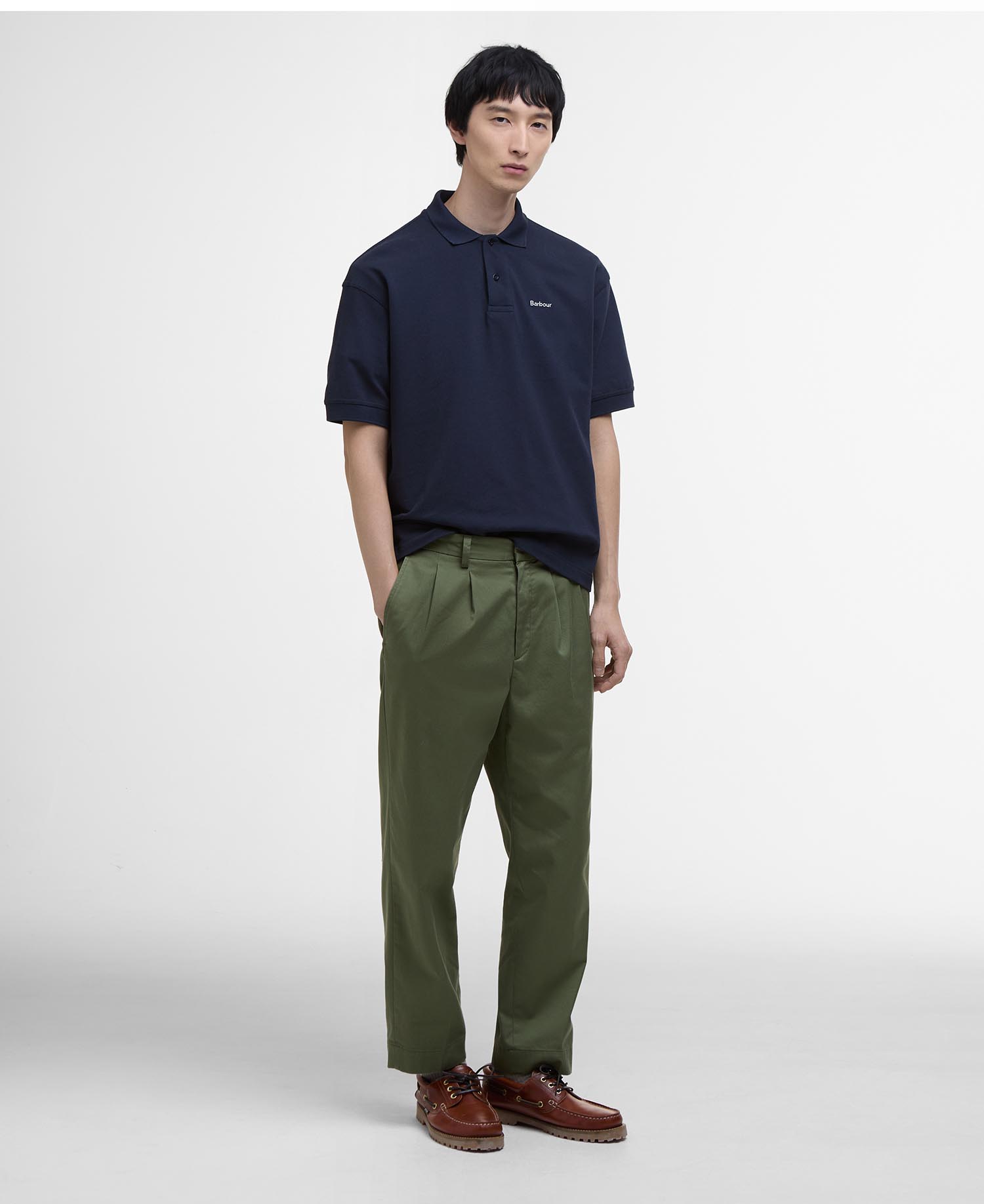 Hexham Oversized Polo Shirt image number 1