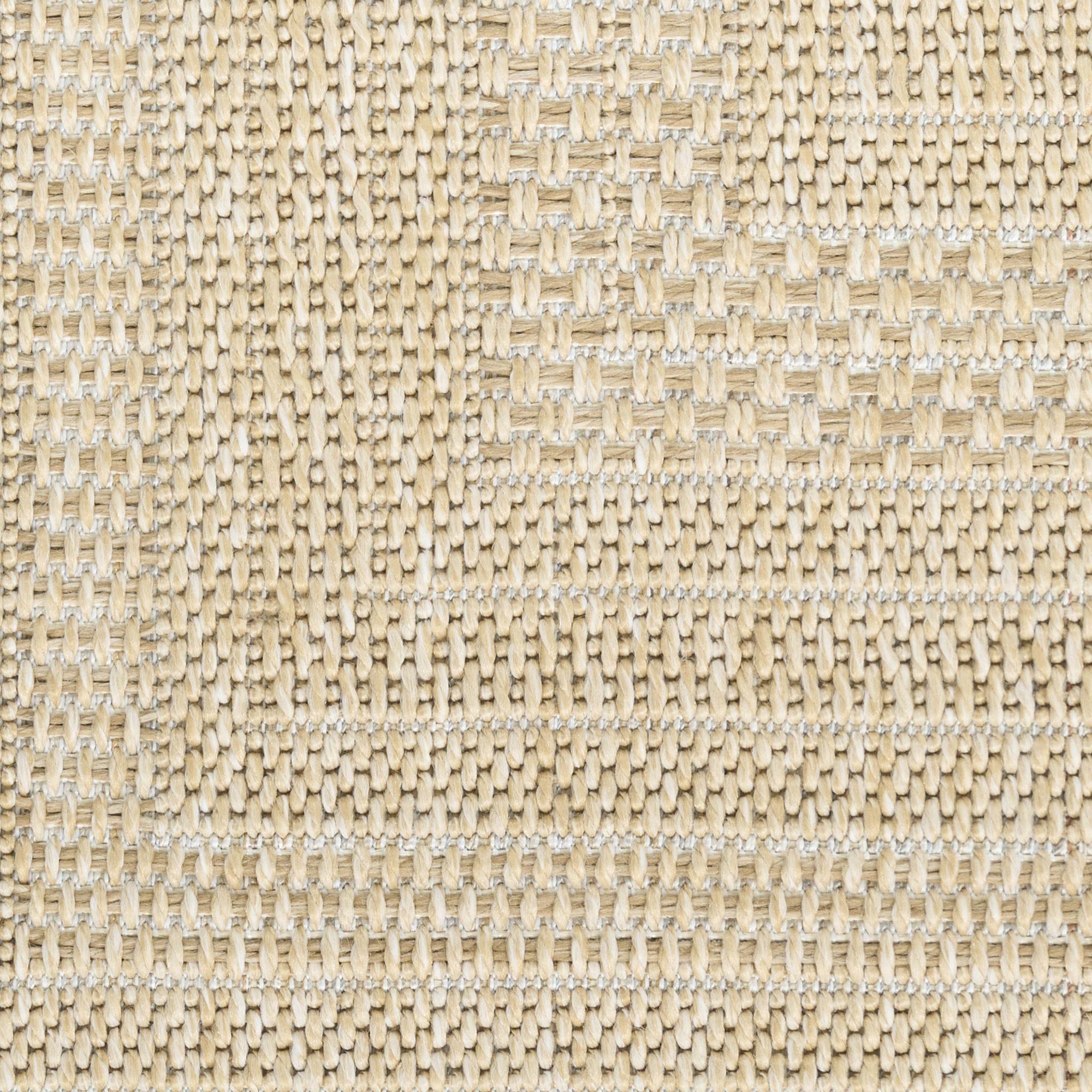 Nourison Tulum 5'3" x 7' Cream Outdoor Rug