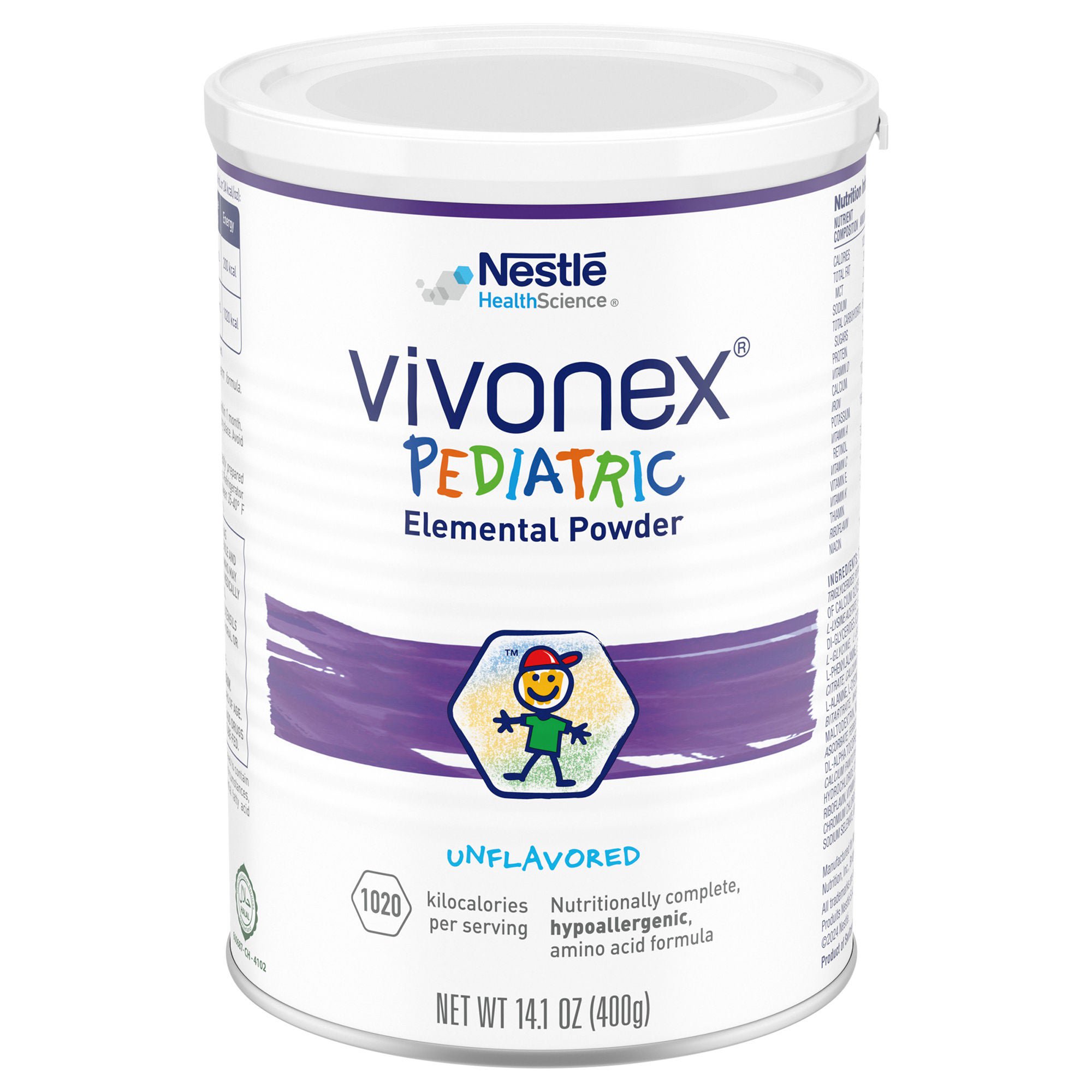 Nestle Healthcare Nutrition VIVONEX, PED UNFLAVORED POWDER14.1OZ (6/CS)