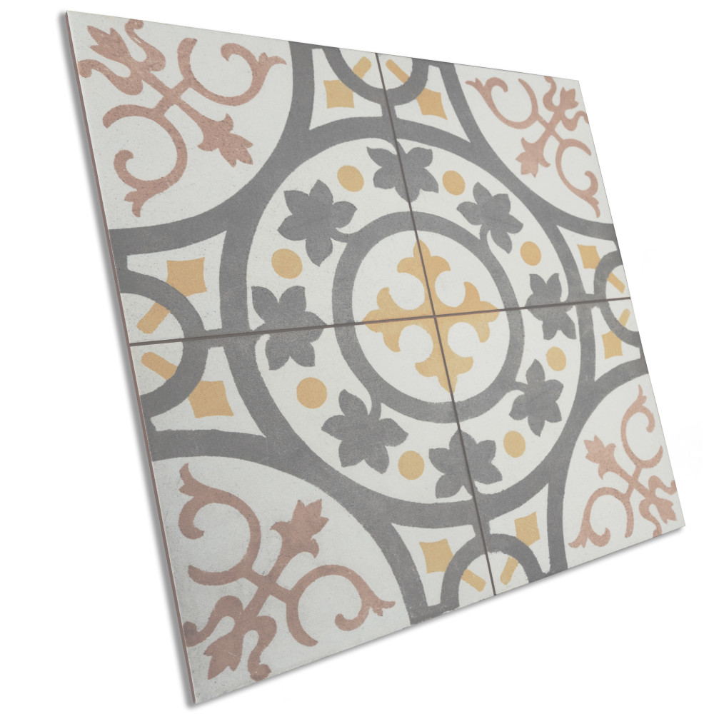Kings Paname Trocadero 17-5/8 in. x 17-5/8 in. Ceramic Floor and Wall Tile