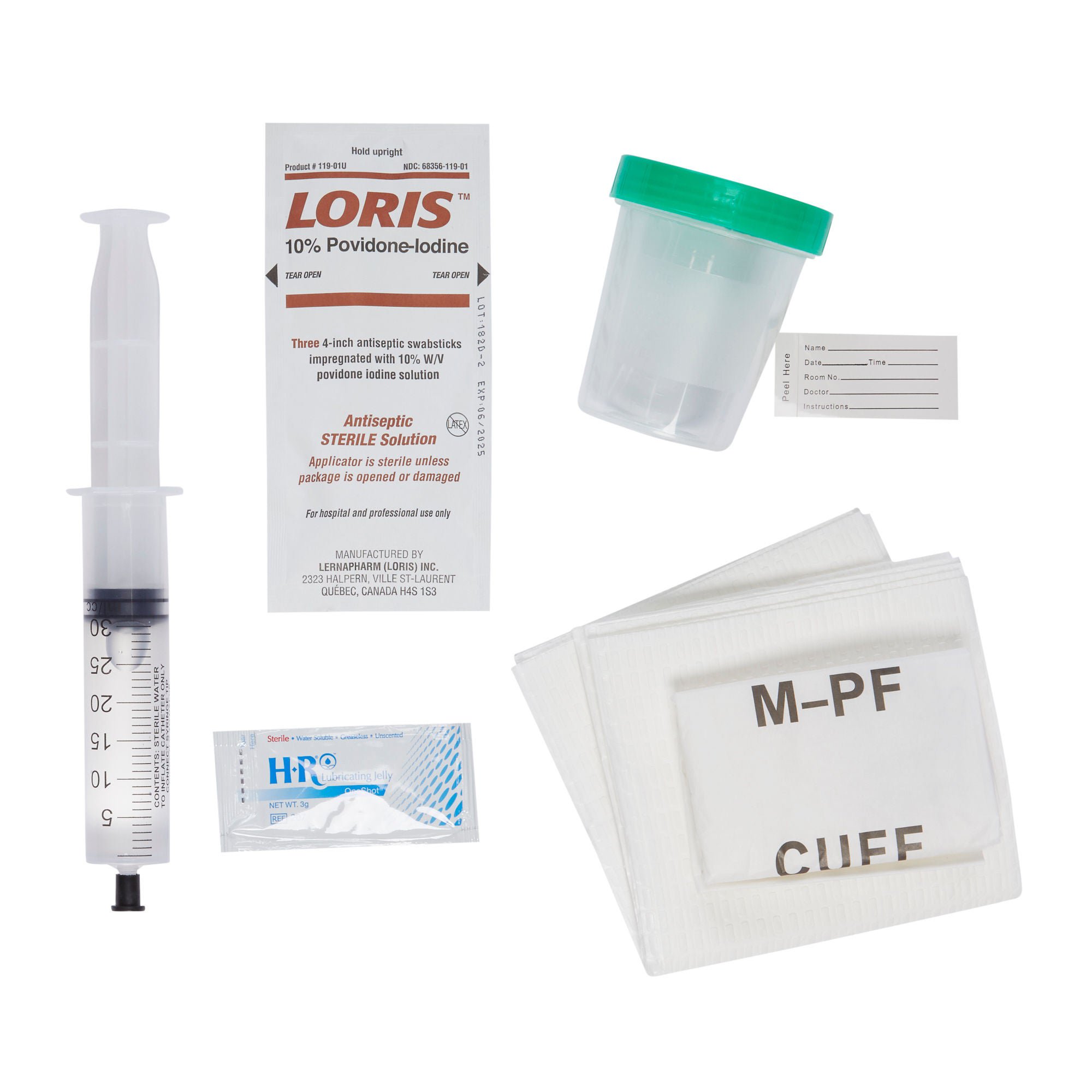 McKesson Indwelling Catheter Tray With Specimen Container