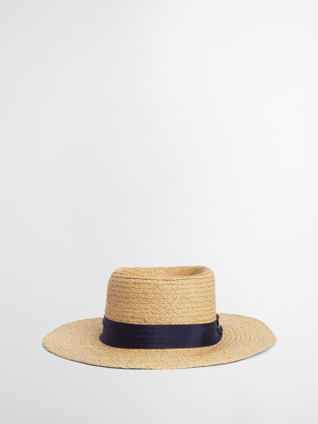 Lily Straw Boater Hat Lily Straw Boater Hat