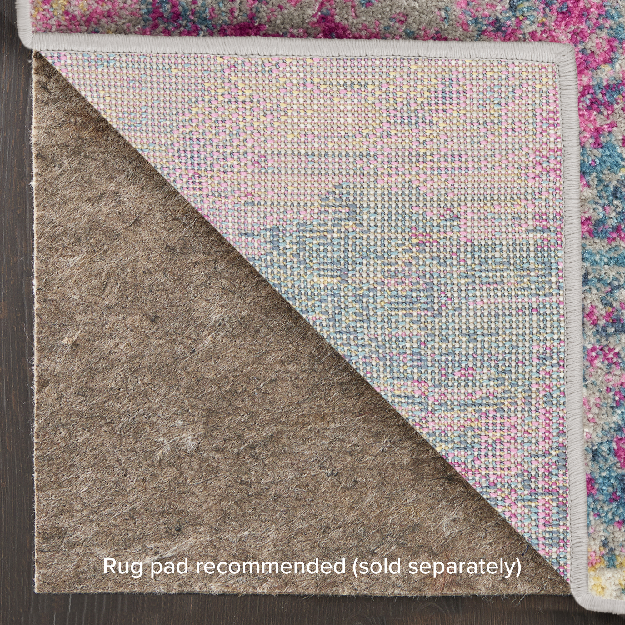 Nourison Passion 10' x Square Ivory Multicolor Modern Indoor Rug