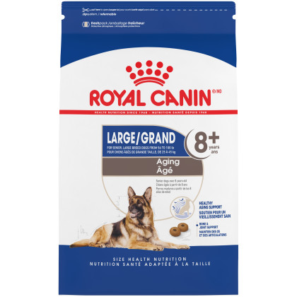 Royal Canin Size Health Nutrition Large Aging 8+ Dry Dog Food