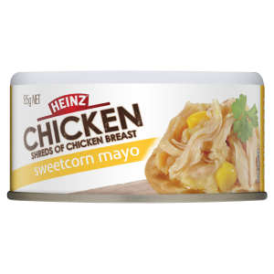  Heinz® Shredded Chicken Sweetcorn & Mayo 85g 