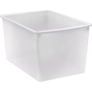 Plastic Multi-Purpose Bin, Clear