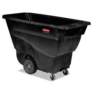 Rubbermaid Commercial, Utility Duty, Tilt Truck, 13.5 cu ft, Black