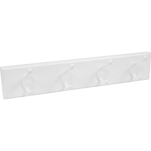 High & Mighty Hook Rail White 18