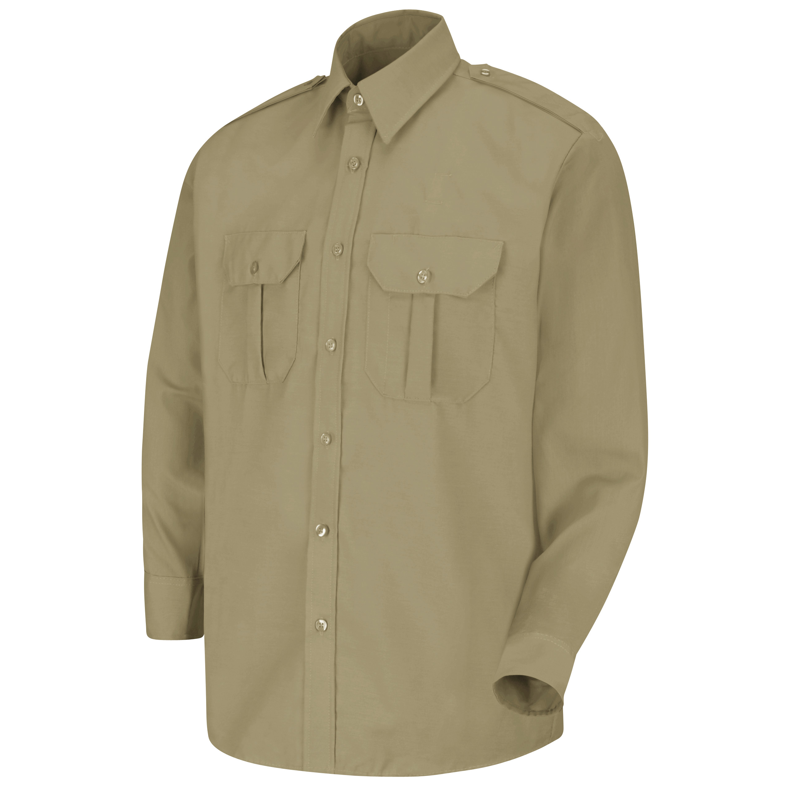 Men‘s Sentinel Basic Long Sleeve Shirt-Red Kap