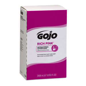 GOJO, RICH PINK™ Antibacterial Lotion Soap, PRO™ TDX™ Dispenser 2000 mL Cartridge