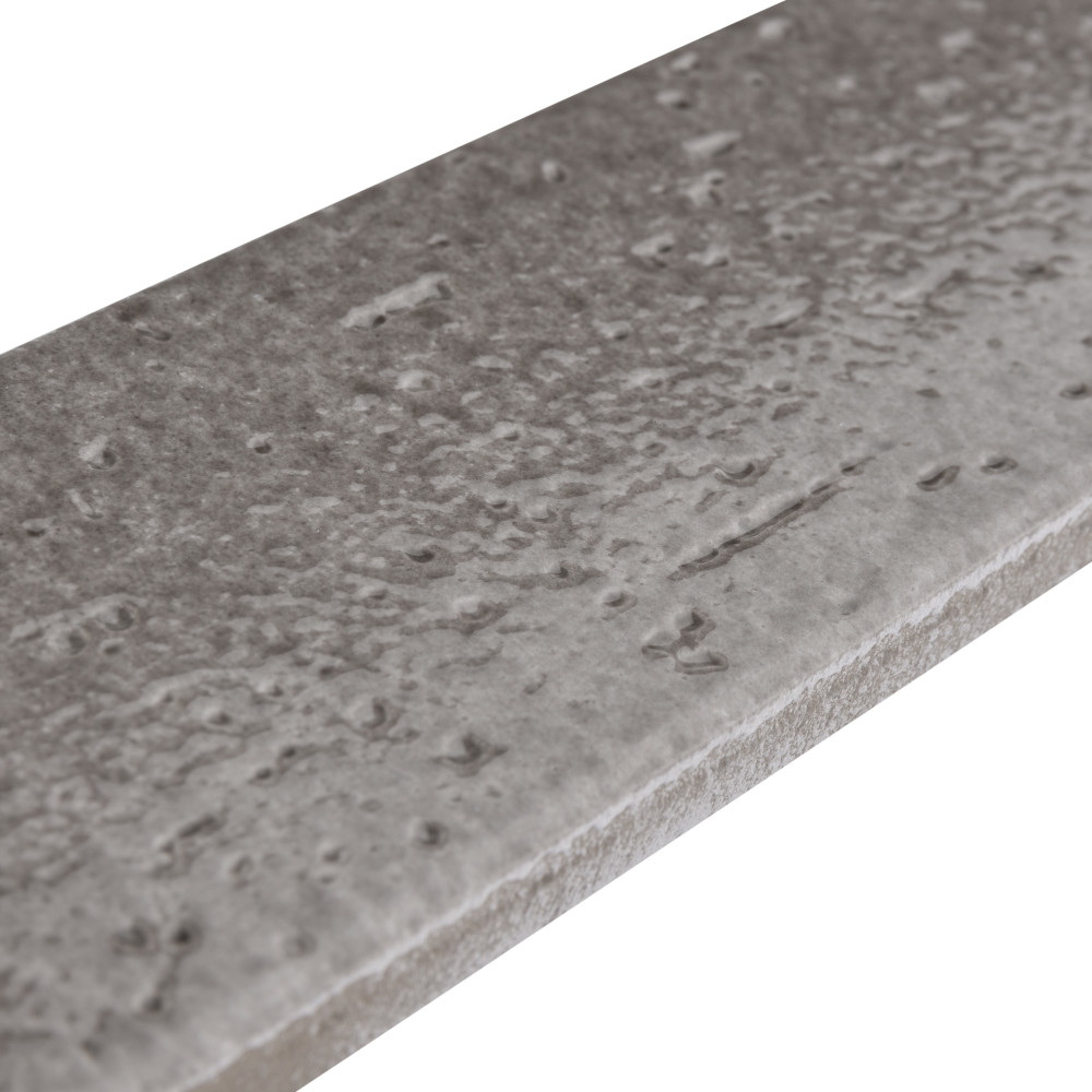 Muretto Nocciola Glossy 2 in. x 10 in. Porcelain Floor and Wall Tile