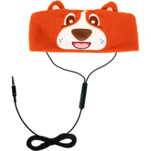 Auriculares con diadema de forro polar ajustable H1, perro