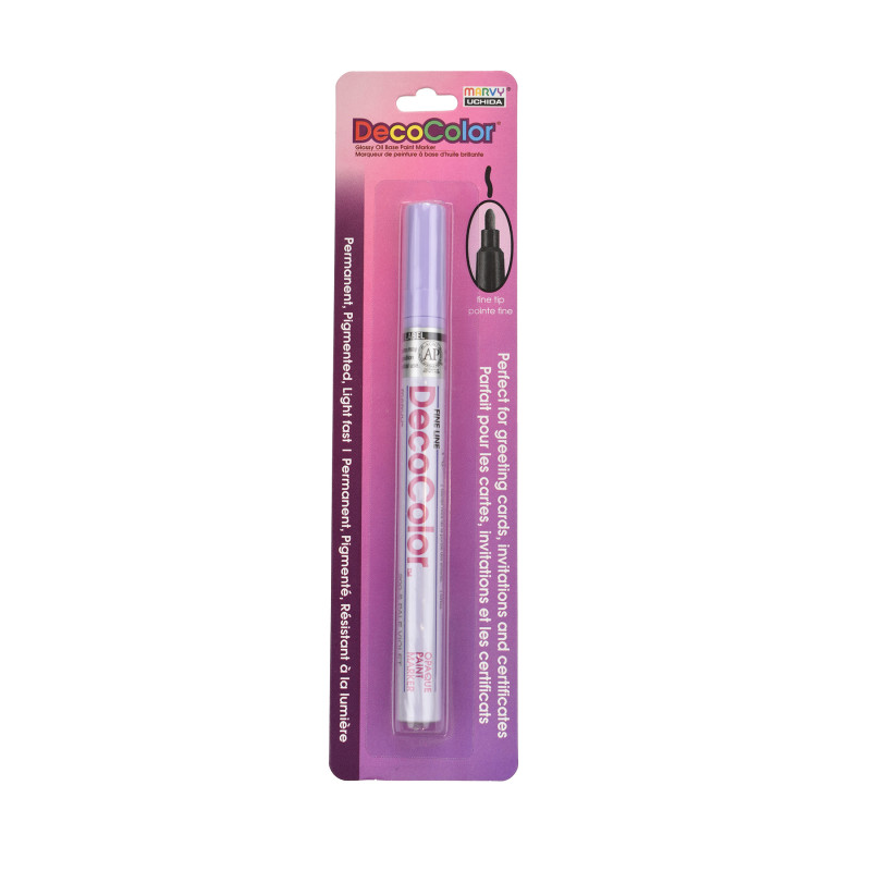 DecoColor® Paint Marker, Fine Tip, 200-S, Pale Violet #31