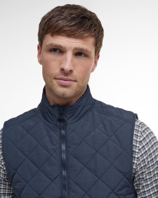 Fernwood Quilted Gilet Classic Navy