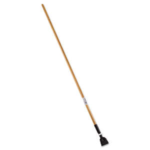 Rubbermaid Commercial, Snap-On Wood Dust Mop Handle, 60", Natural