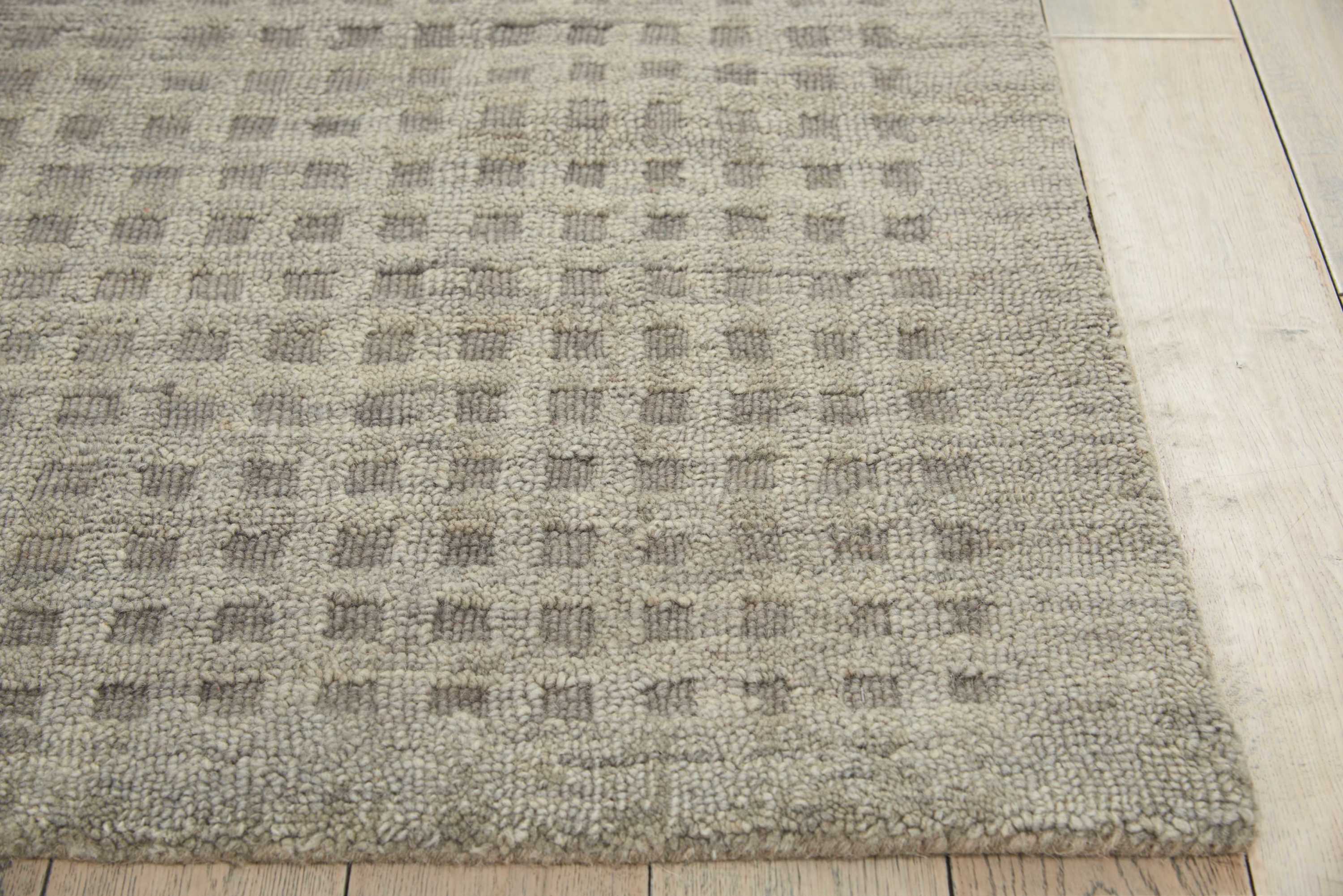 Nourison Marana 5' x 7'6" Charcoal Contemporary Indoor Rug